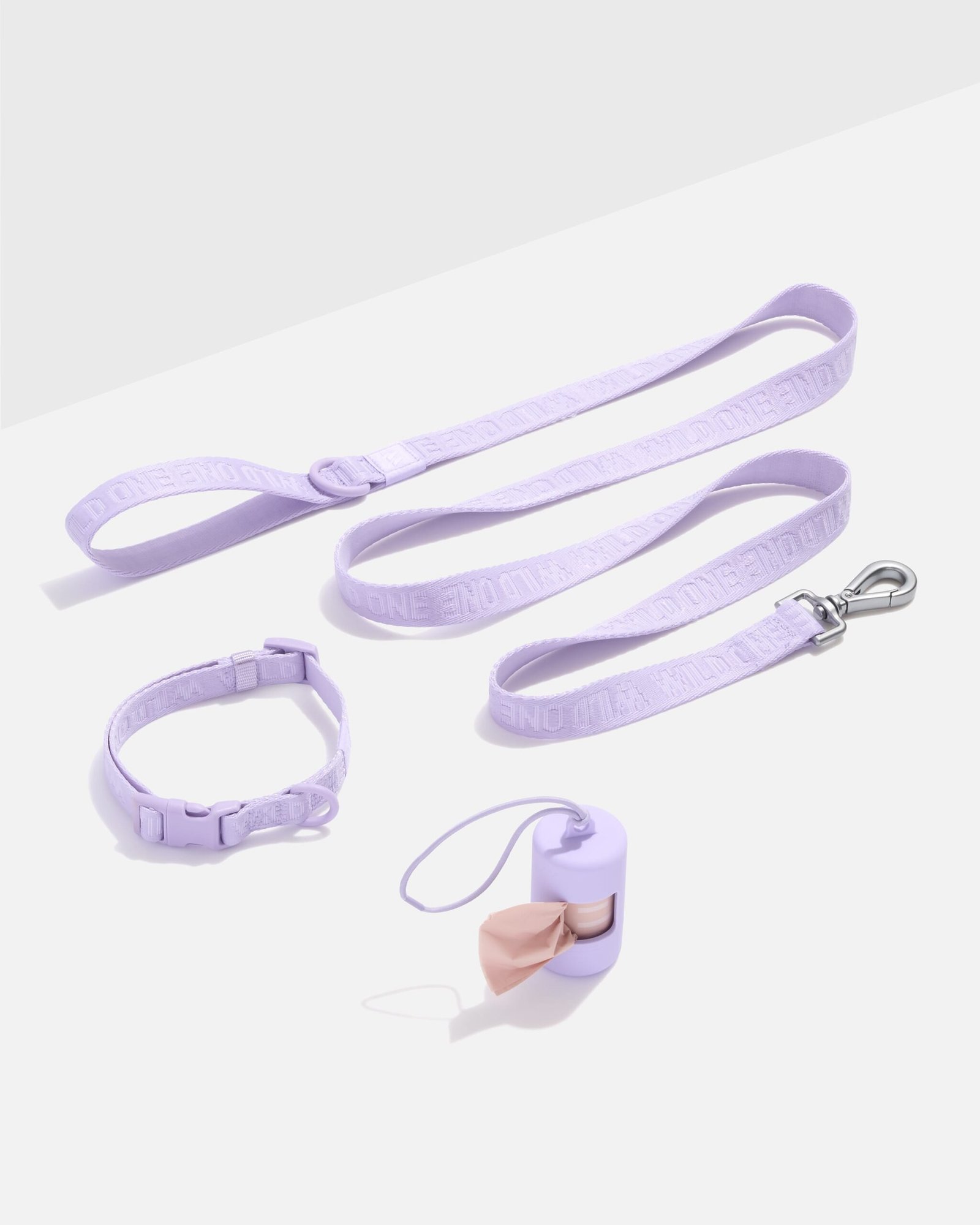 WO_VM_CollarWalkKit_AirCollar_AirLeash_Lilac_PDP_01_4x5_Web Quick-Release Collar + Lightweight Leash Walk Kit - Image 1