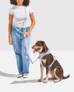 Cushioned Harness + Hands-Free Rope Leash Walk Kit - Image 4