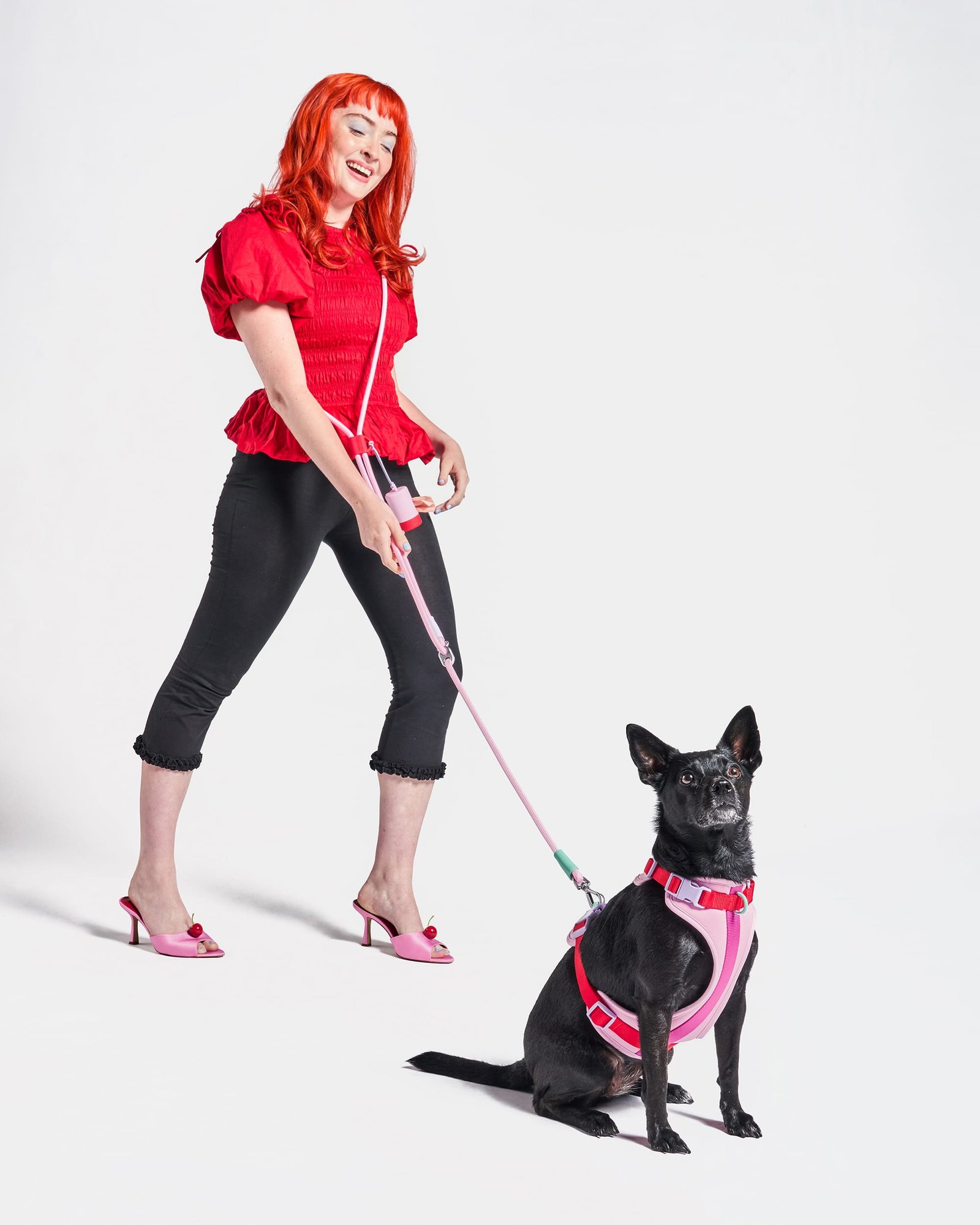 Cushioned Harness + Hands-Free Rope Leash Walk Kit - Image 3